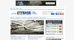 Desktop Screenshot of etfbase.com